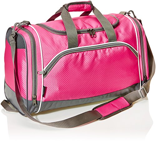 Amazon Basics - Sporttasche, Größe S, Pink  