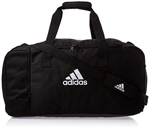 adidas Duffelbag Tiro M, Black/White, One Size, DQ1071  