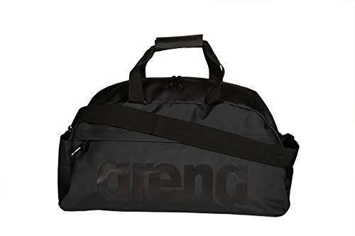 ARENA Unisex – Erwachsene Sporttasche Duffle Team 40L All Black, one Size  