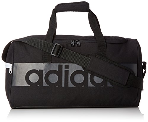 adidas Erwachsene Tiro Linear Team-Tasche, Black/Dark Grey, 20 x 47 x 25 cm, 21.2 L  